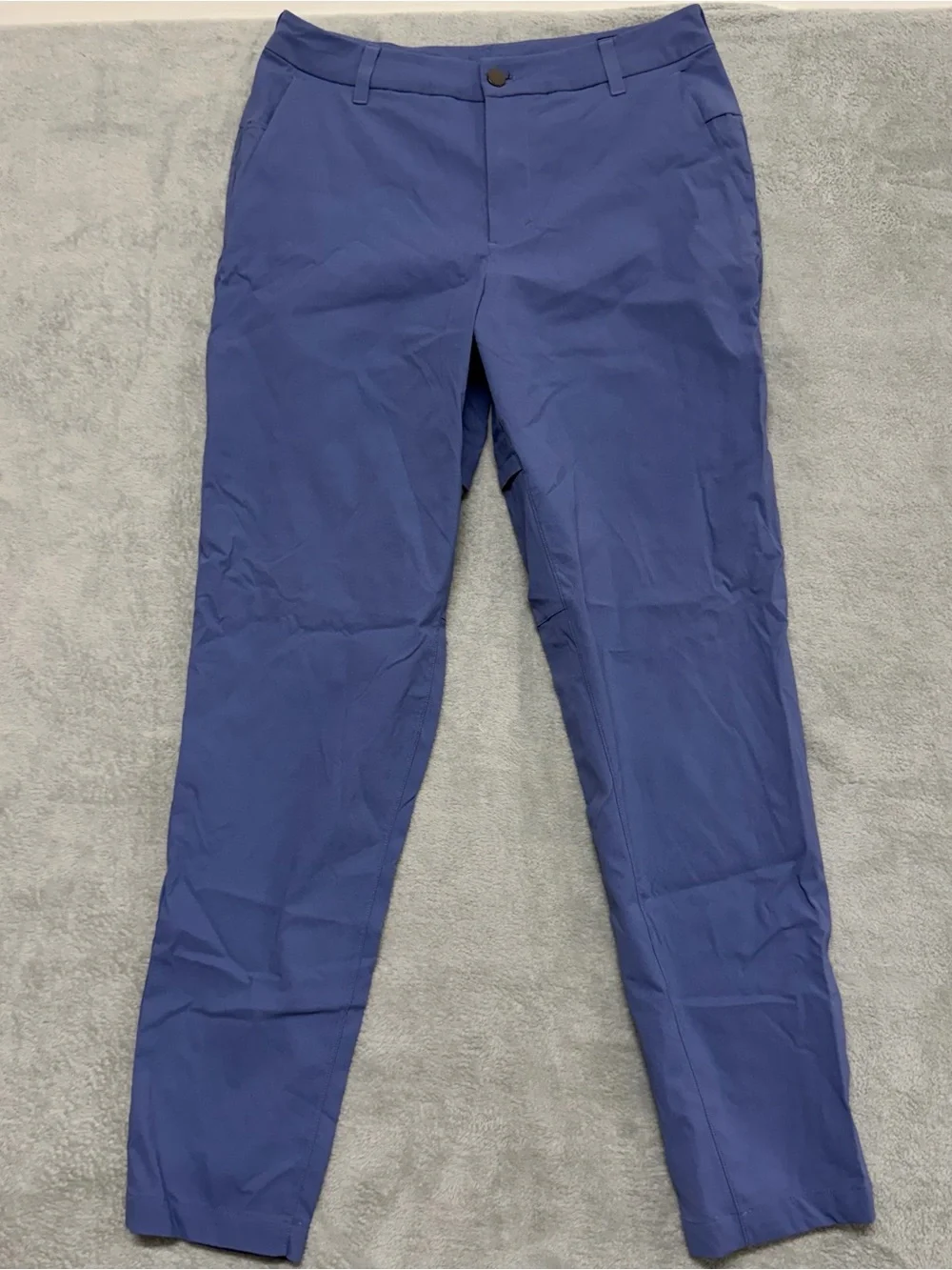 Lululemon Commission Golf Pants Water Drop Blue Performance Stretch Mens 31x31